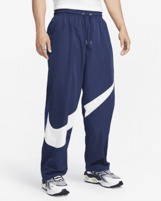 NIKE - 【美品】NIKE ウーブンパンツ　ナイロン　白 美品 NIKE ナイキ メンズ ウーブン ナイロン パンツ CJ5485 100